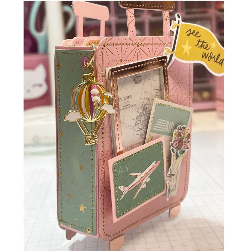 Add Charm to Your Crafts with KLJUYP Metal Cutting Dies - Perfect for Scrapbooking and More!